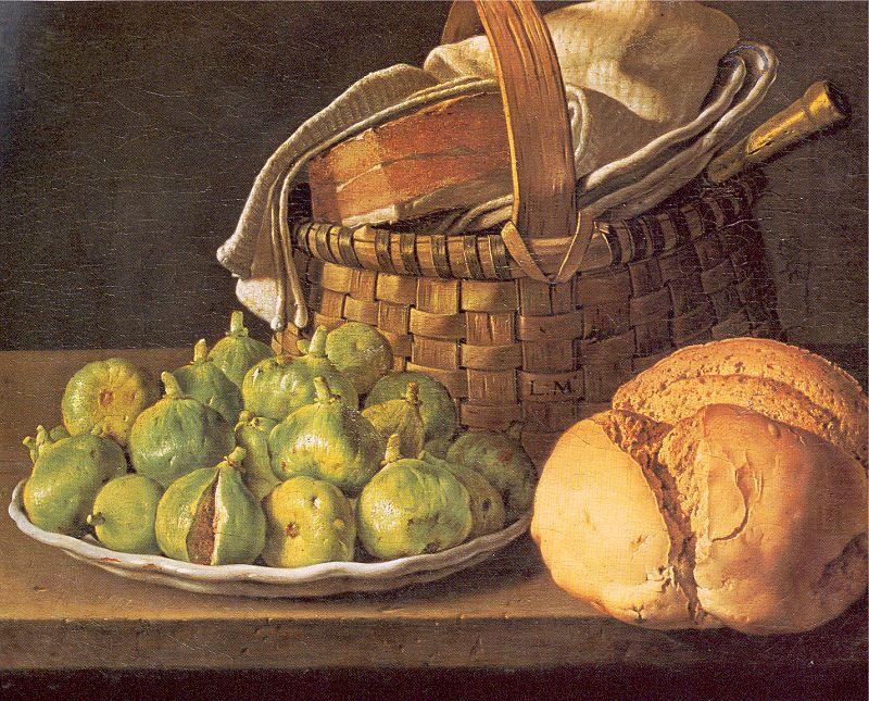 Still-Life with Figs, Melendez, Luis Eugenio